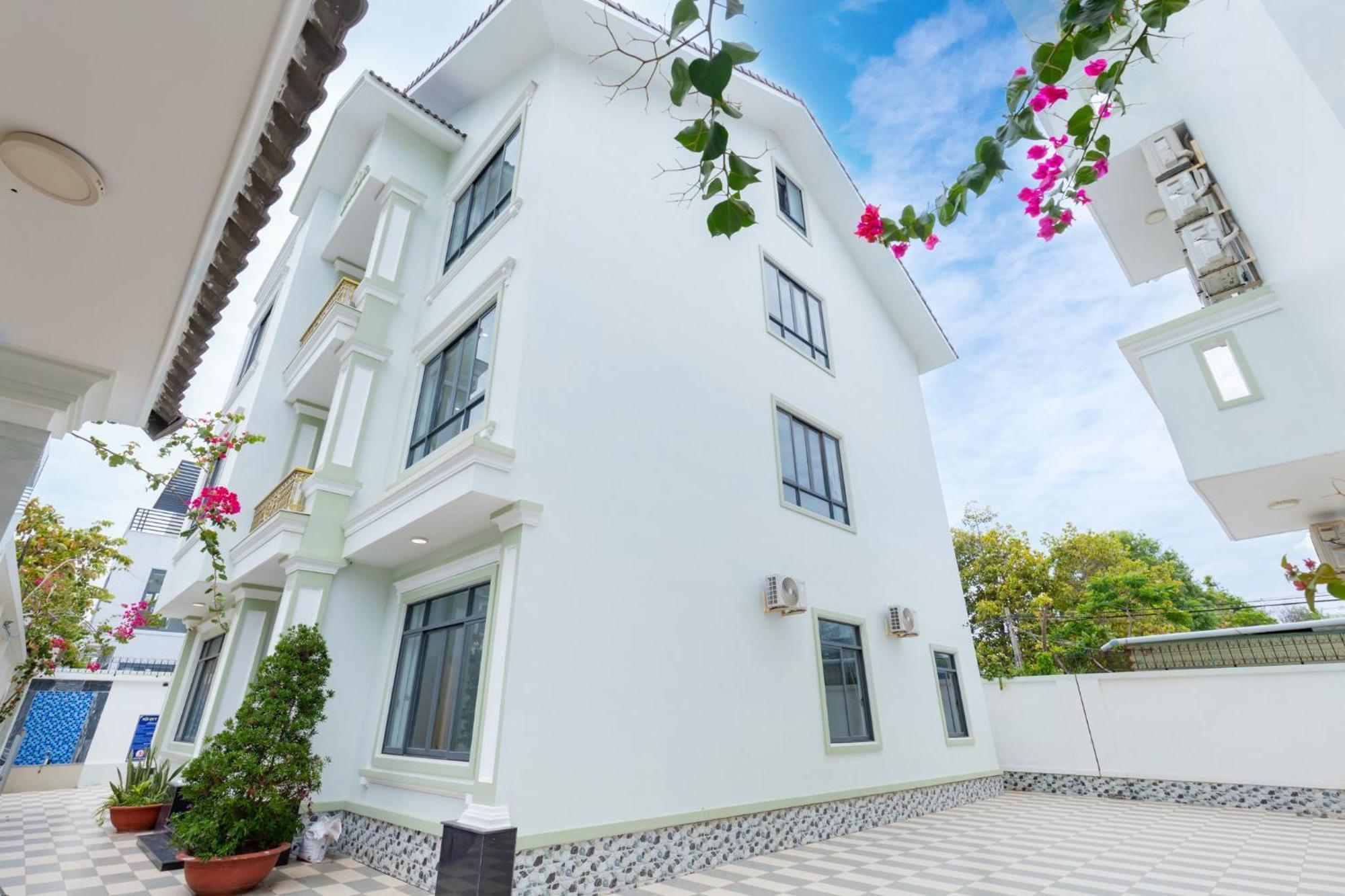 וונג טאו Hoang My Villa - 12 Phong Ngu - Free Bida Karaoke Thang May מראה חיצוני תמונה