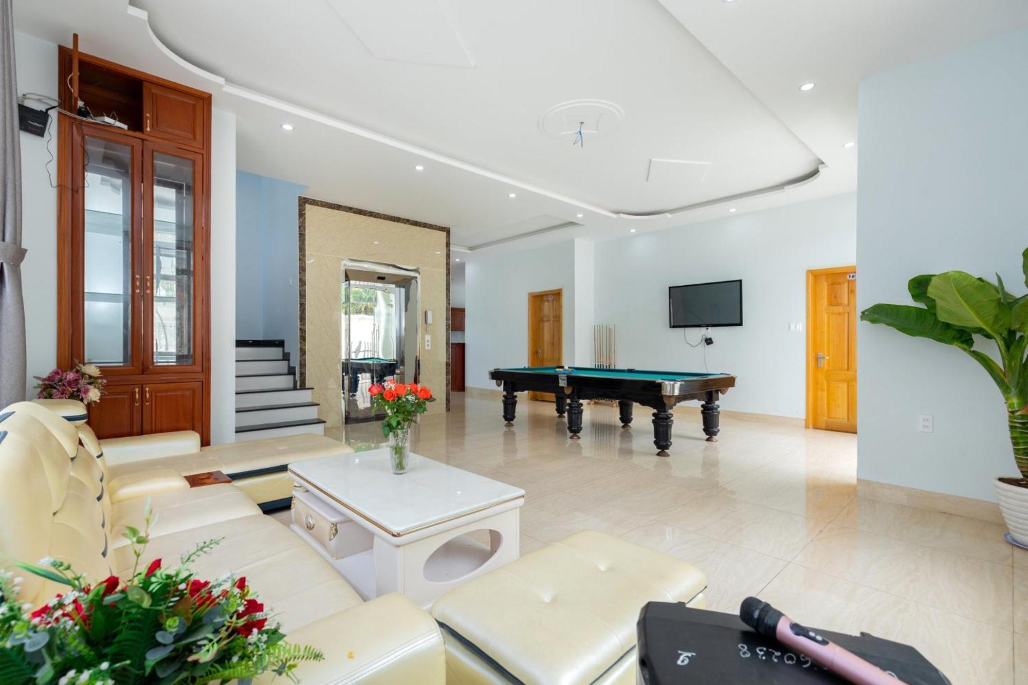 וונג טאו Hoang My Villa - 12 Phong Ngu - Free Bida Karaoke Thang May מראה חיצוני תמונה
